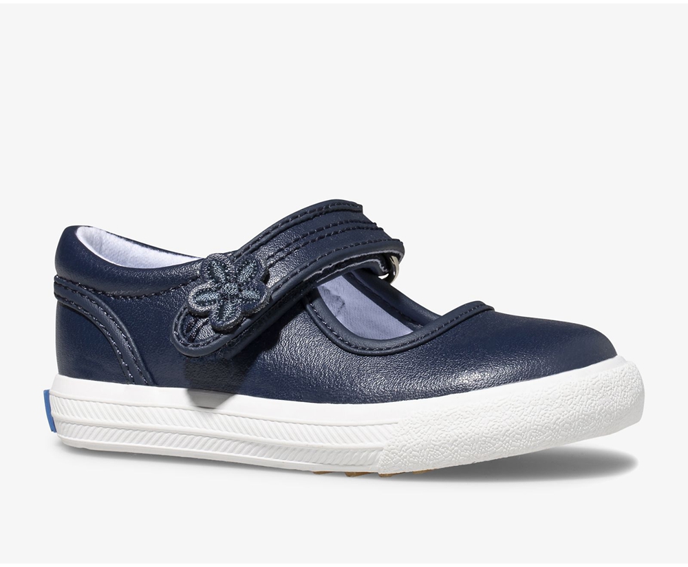 Keds Slip Ons Kinder Navy - Ella Mary Jane - CSX-985427